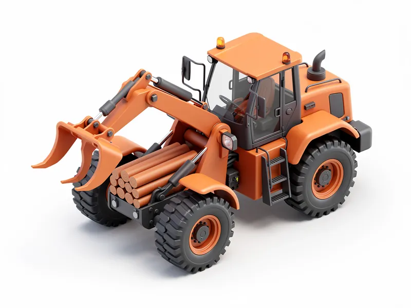 Лесопогрузчик (Челюстной)